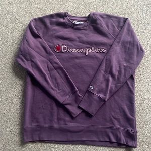 Champion Crewneck - Plum Purple